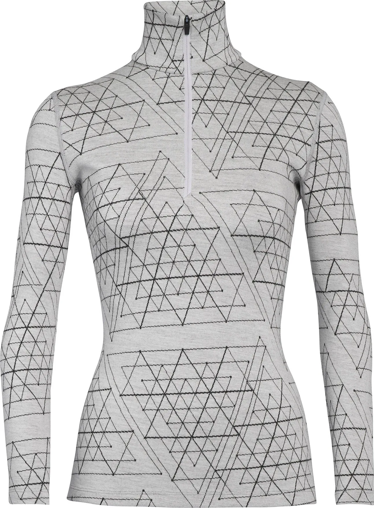 250 Vertex Ice Structure Long Sleeve Half Zip Base Layer Pullover - Women's |-|Couche de base à manches longues demi-Zip 250 Vertex Ice Structure Pullover - Femme