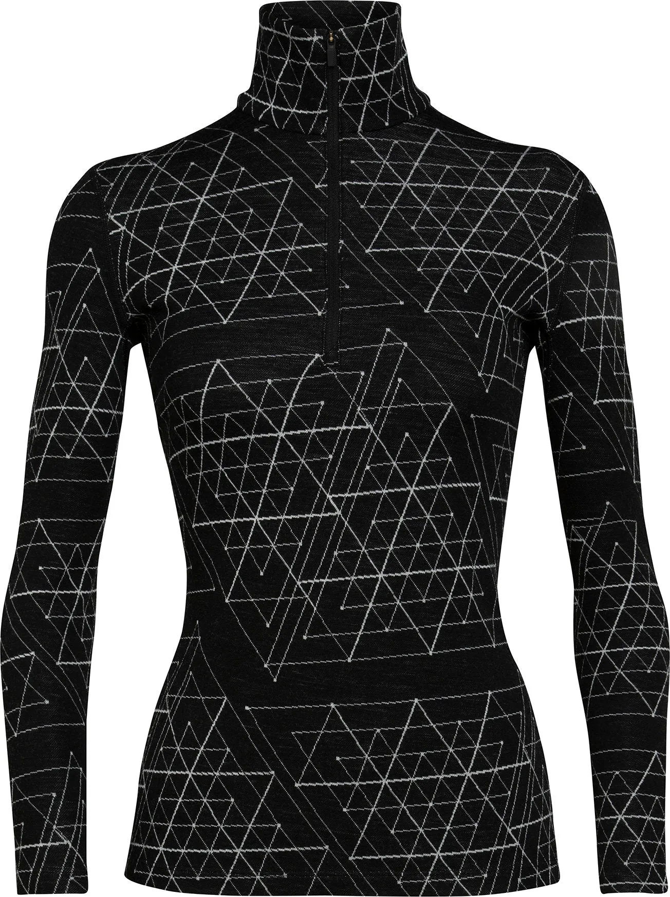 250 Vertex Ice Structure Long Sleeve Half Zip Base Layer Pullover - Women's |-|Couche de base à manches longues demi-Zip 250 Vertex Ice Structure Pullover - Femme