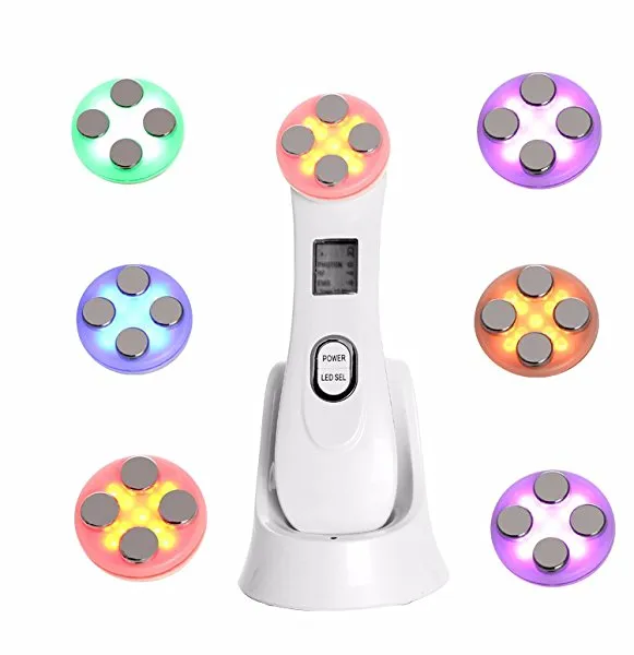 5-In-1 RF&EMS Electroporation LED Light Therapy Device