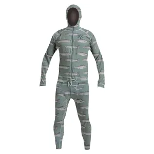 Airblaster Classic Ninja Suit 2024 Snowboard Base Layer - Olive Fish