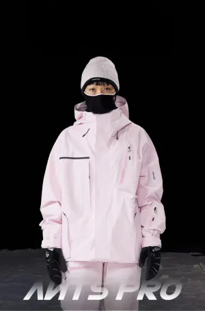 Ants Pro Peak Line Pink 3L Insulated Jackets and Bibpants