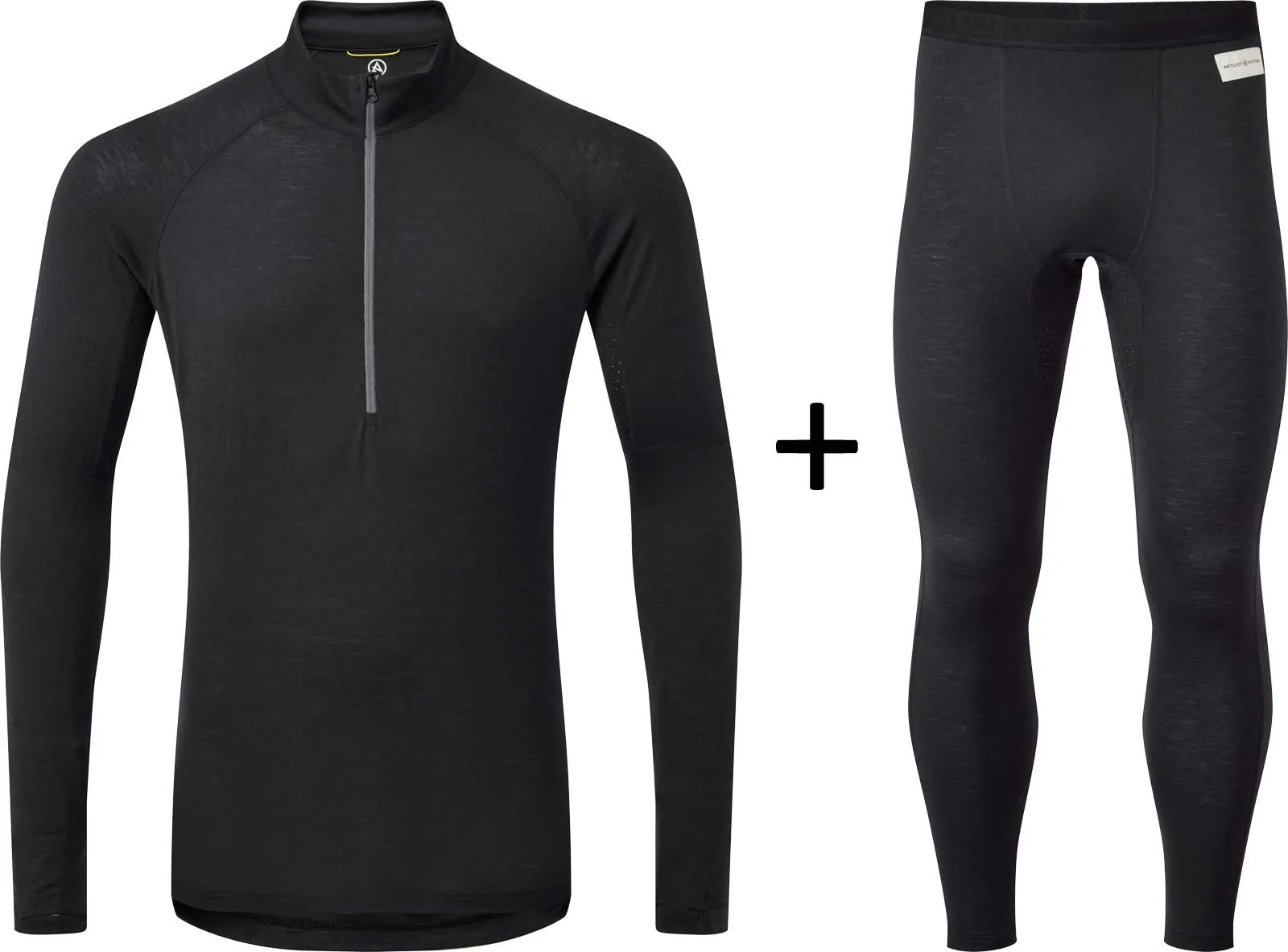 Artilect Men's Boulder 125 Half Zip Base Layer COMBO