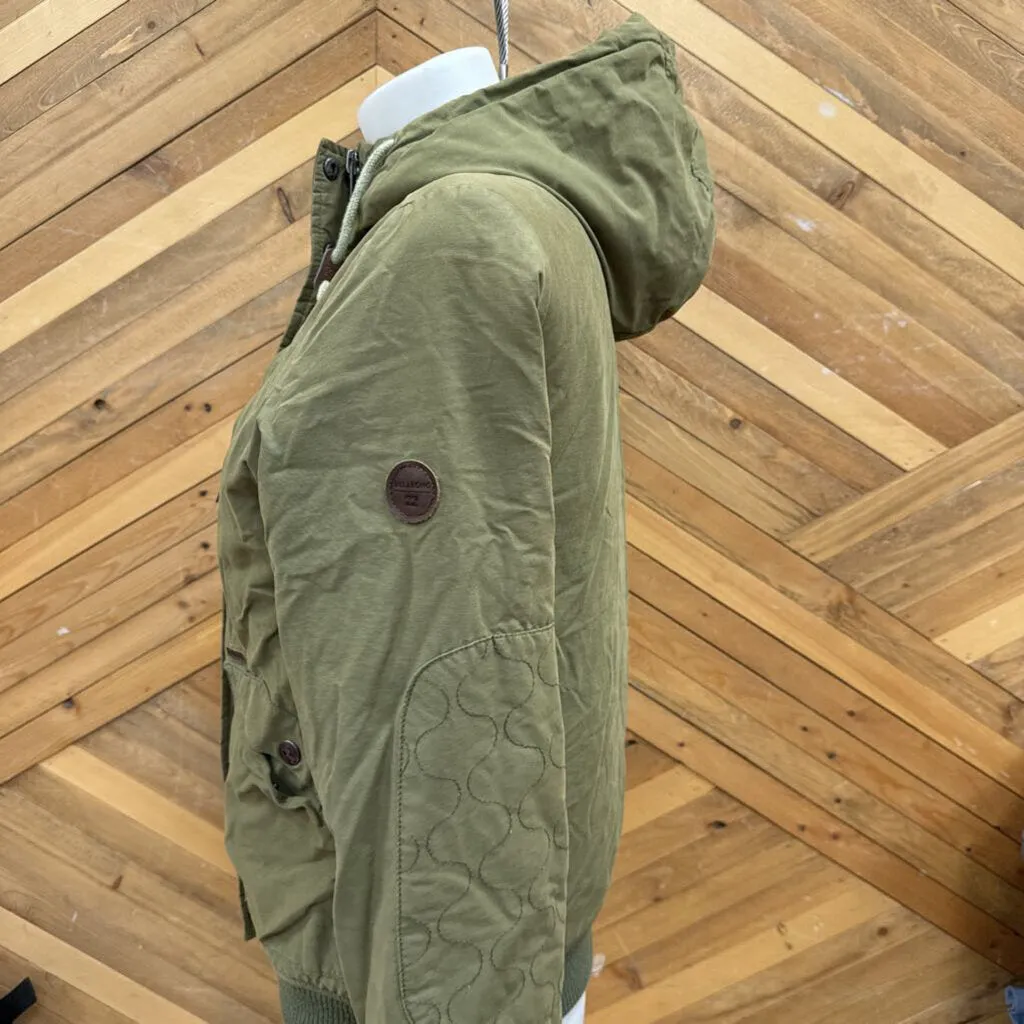 Billabong - Women's Insulated Jacket - MSRP comp $140: Green-women-SM