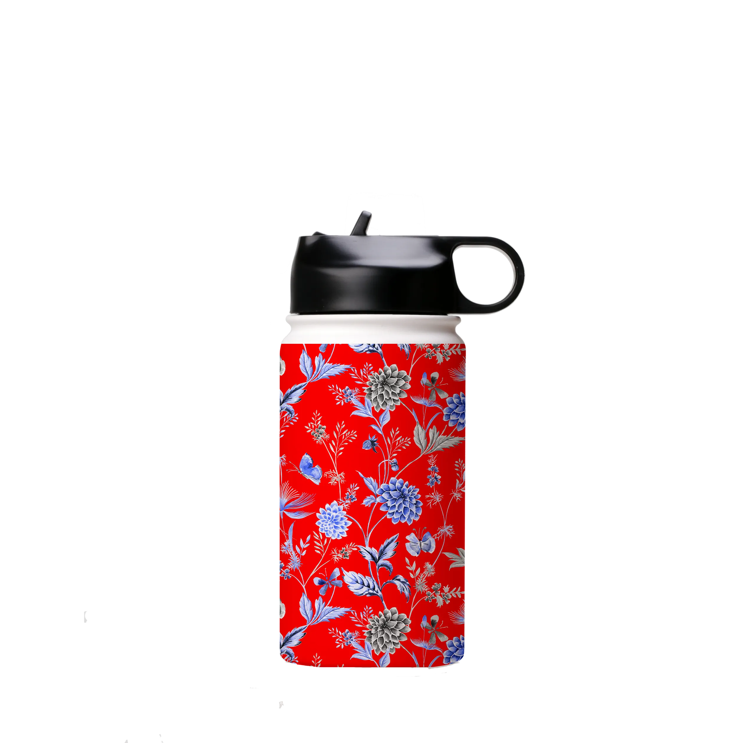 Blue Jam Red Insulated Stainless Steel Water Bottle