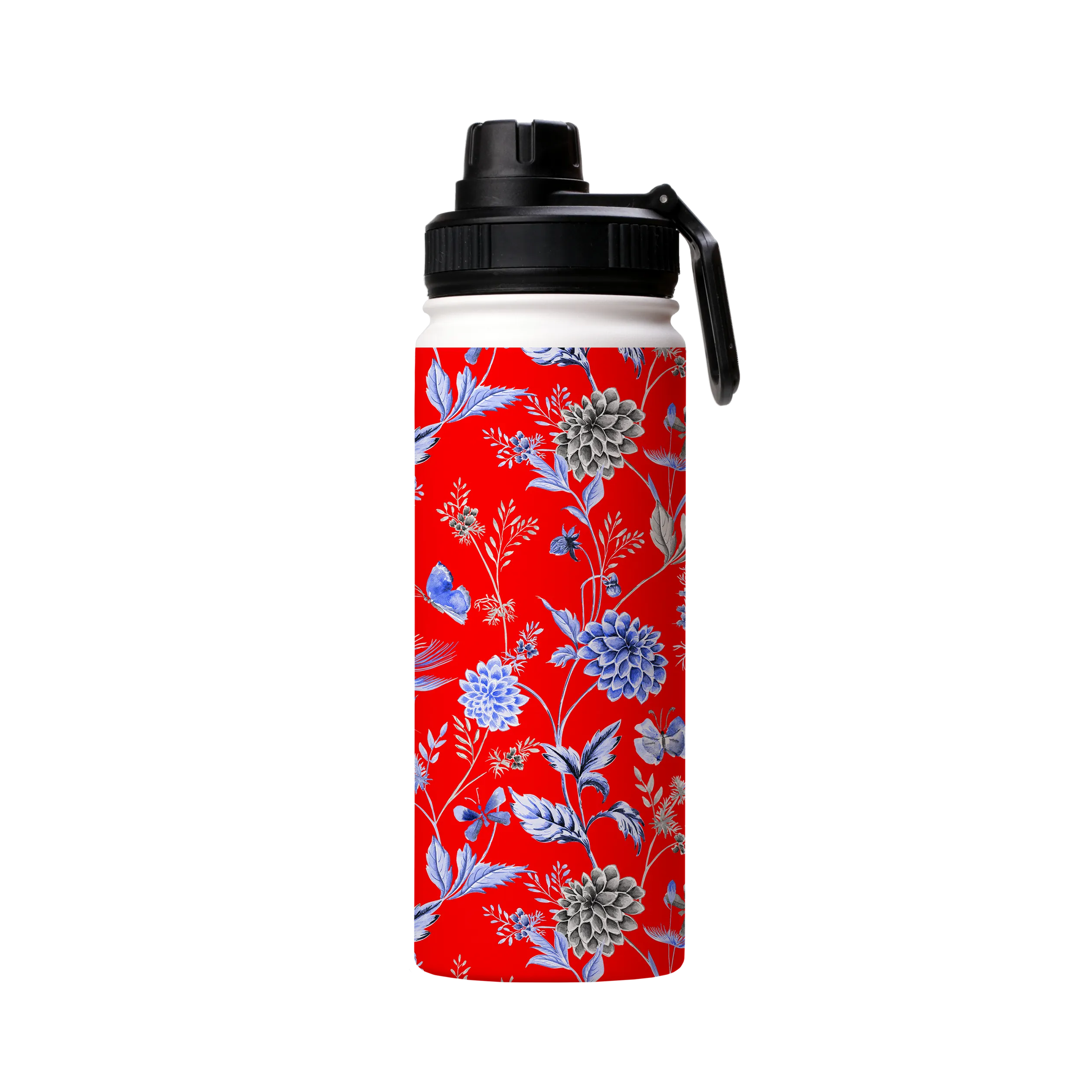 Blue Jam Red Insulated Stainless Steel Water Bottle