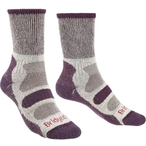 Bridgedale Womens Lightweight Coolmax Comfort Walking Socks - Plum