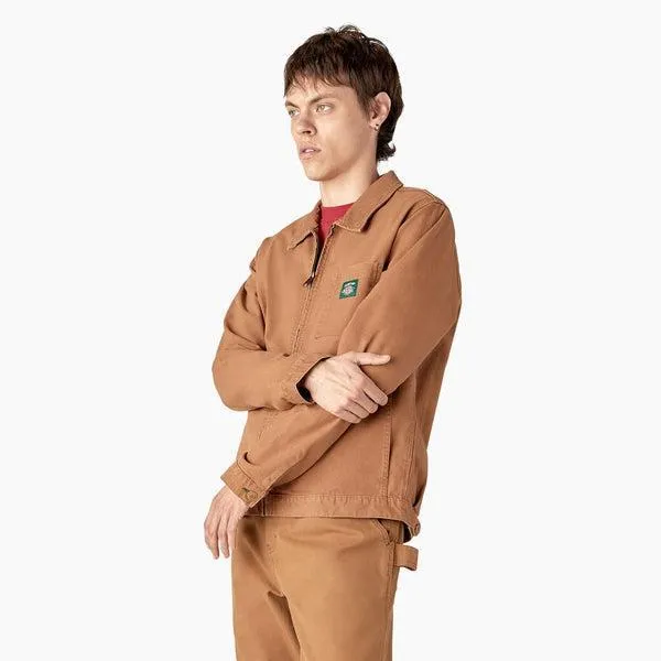 Dickies x Jameson Whiskey Eisenhower Jacket Rinsed Brown Duck