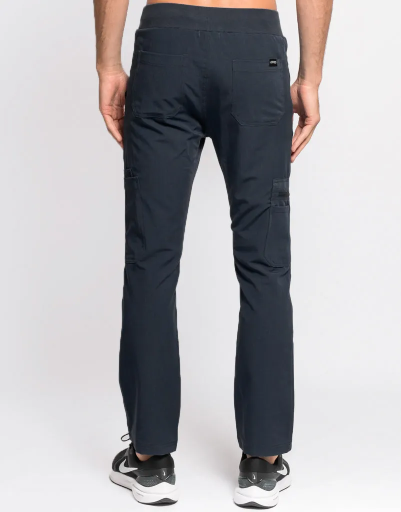 Essential Multi-Pocket Scrub Pants - Midnight Navy