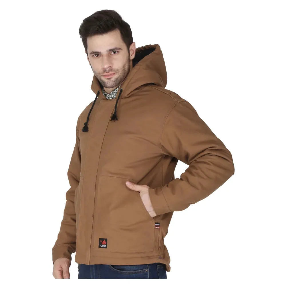 Forge FR MFRIJDH-006 Insulated Duck Hooded Jacket