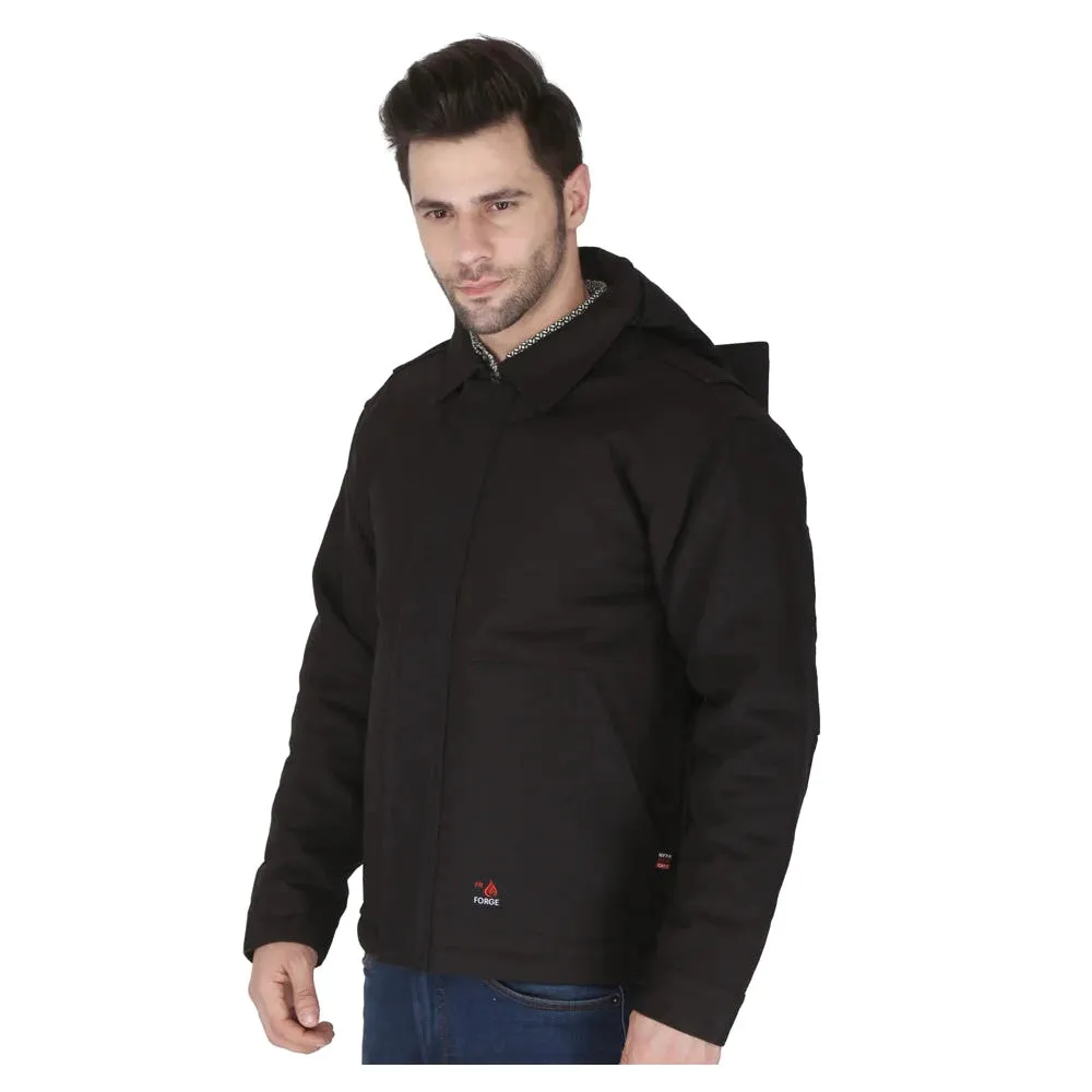 Forge FR MFRIJDH-006 Insulated Duck Hooded Jacket