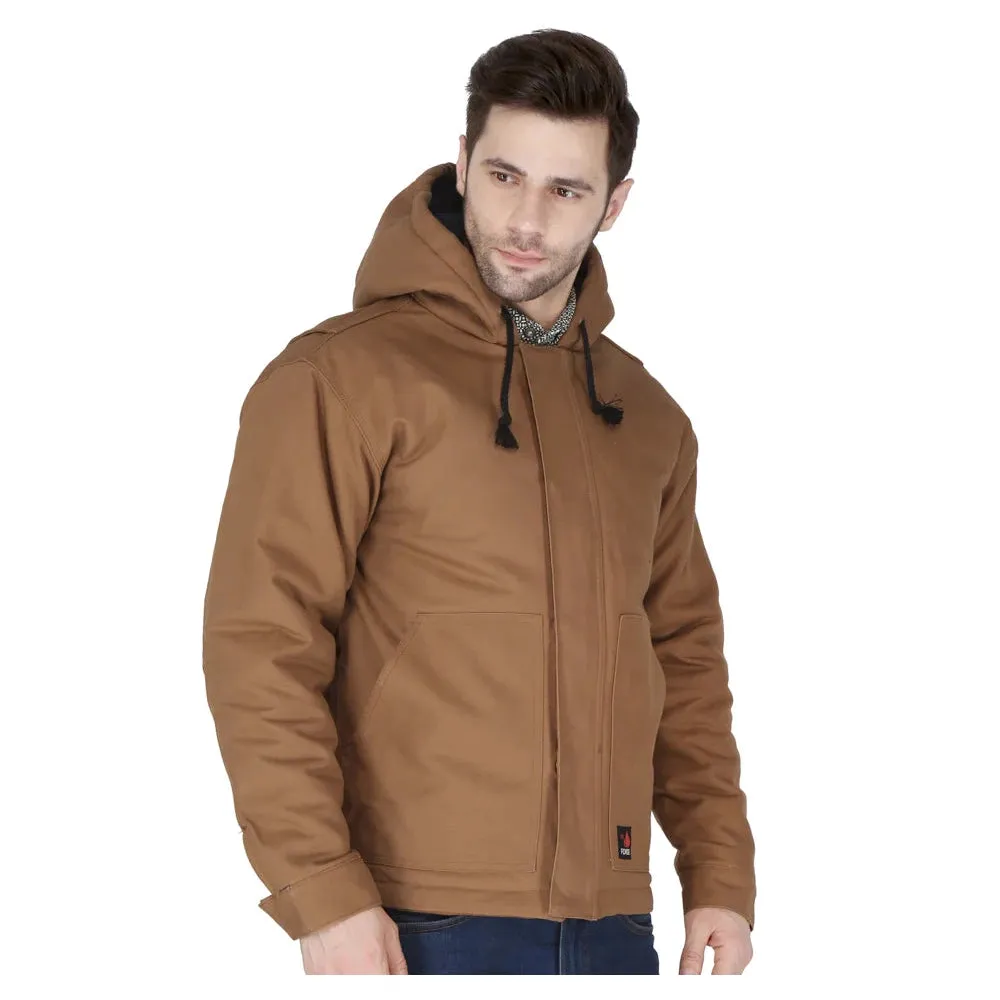 Forge FR MFRIJDH-006 Insulated Duck Hooded Jacket