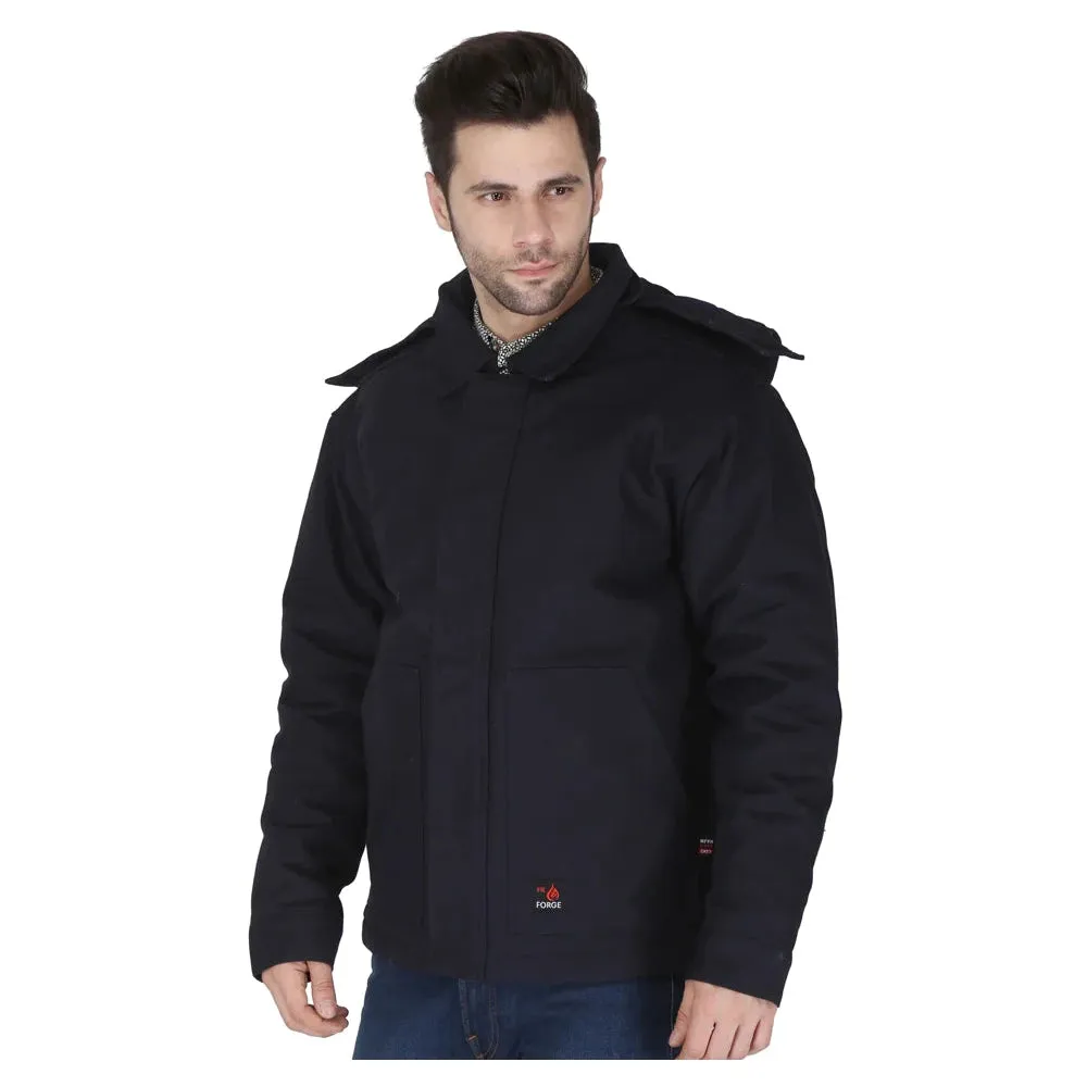 Forge FR MFRIJDH-006 Insulated Duck Hooded Jacket