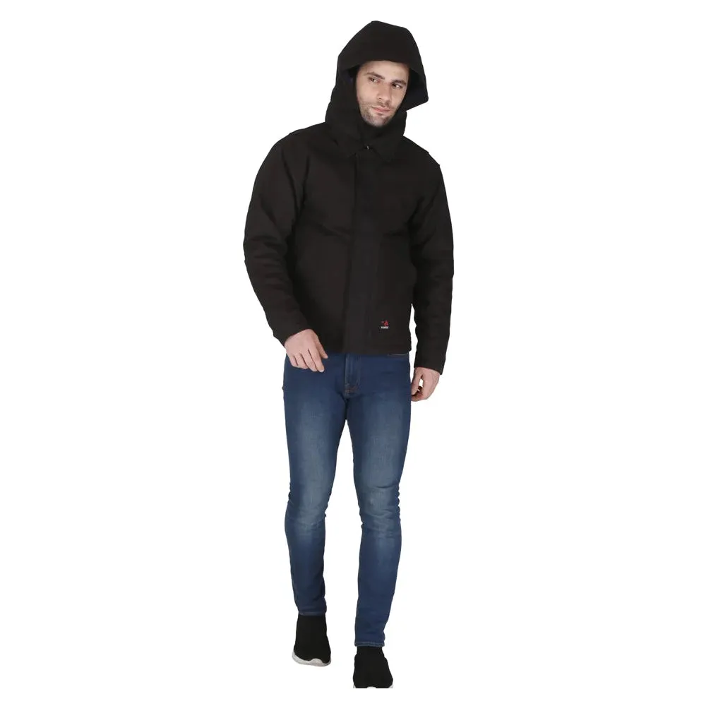 Forge FR MFRIJDH-006 Insulated Duck Hooded Jacket