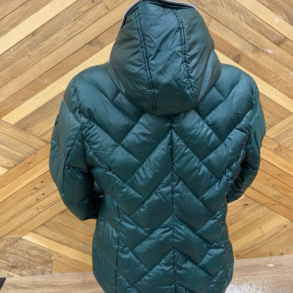 Guess - Women's Puffer Jacket - MSRP comp $338: Green-women-XL