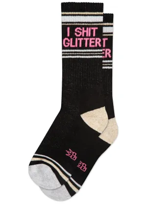 I Shit Glitter Socks