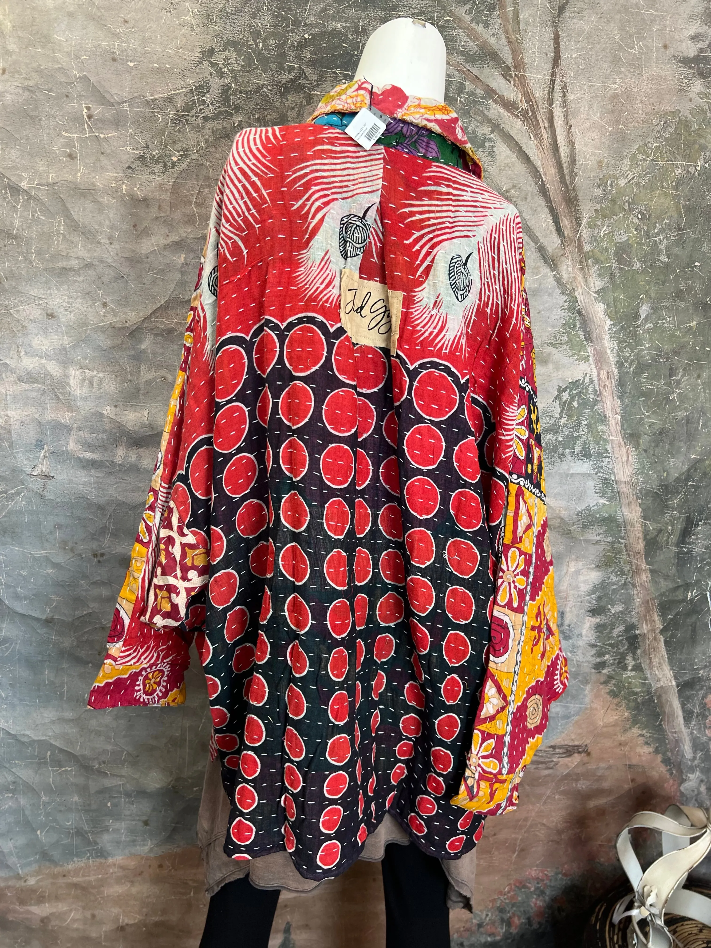 JG99B- Kantha Sunrise Top-Mix5