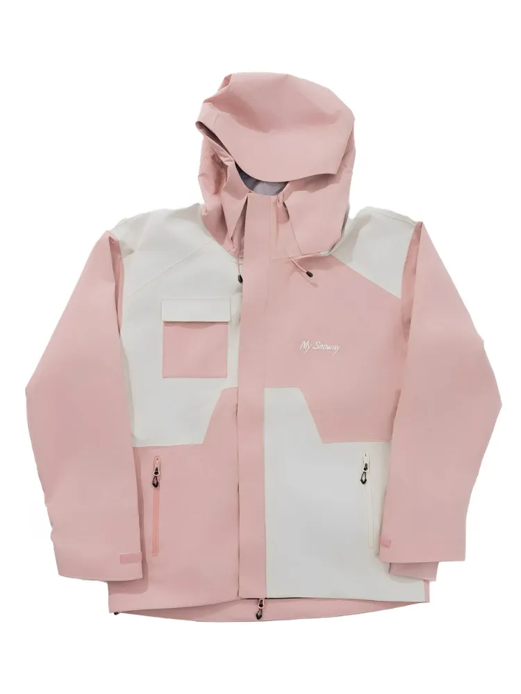 MYSNOWAY Icy Pink 3L Snow Jacket - Men's