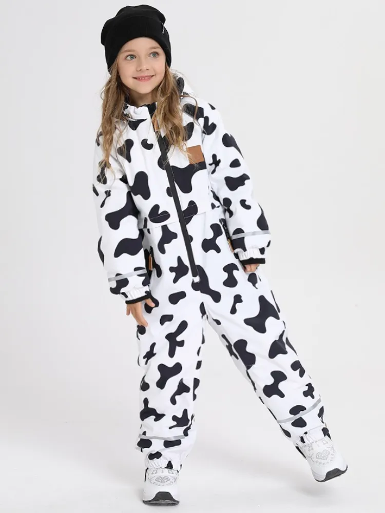 NANDN Kids Animals Graphic One Piece