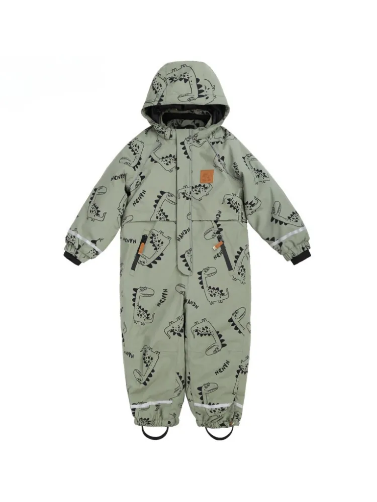 NANDN Kids Animals Graphic One Piece