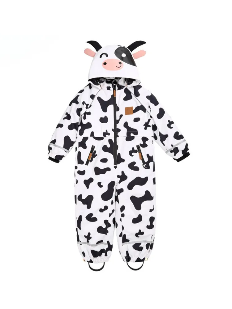 NANDN Kids Animals Graphic One Piece