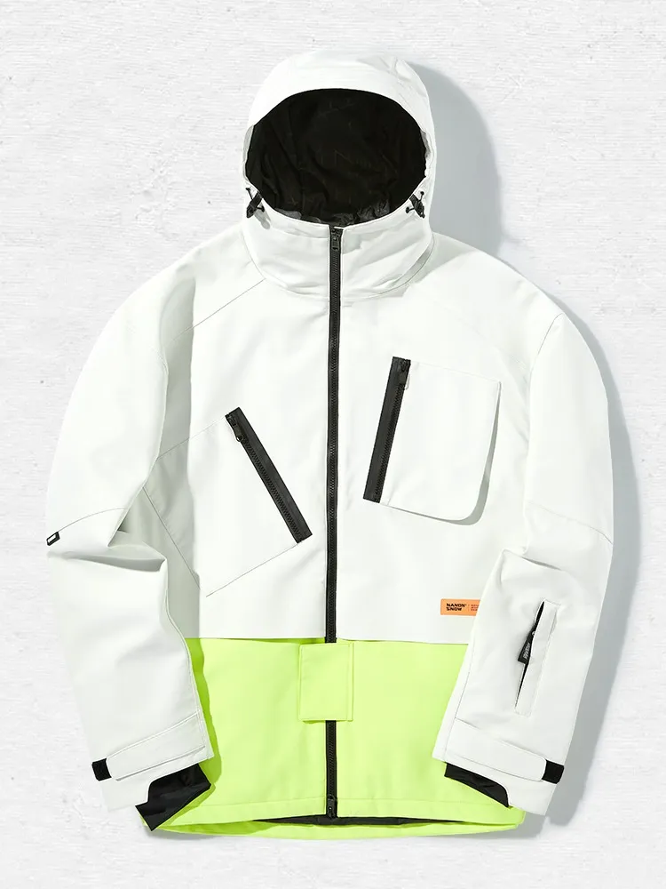 NANDN X DOLL Chic Colorblock Snow Jacket - Women's