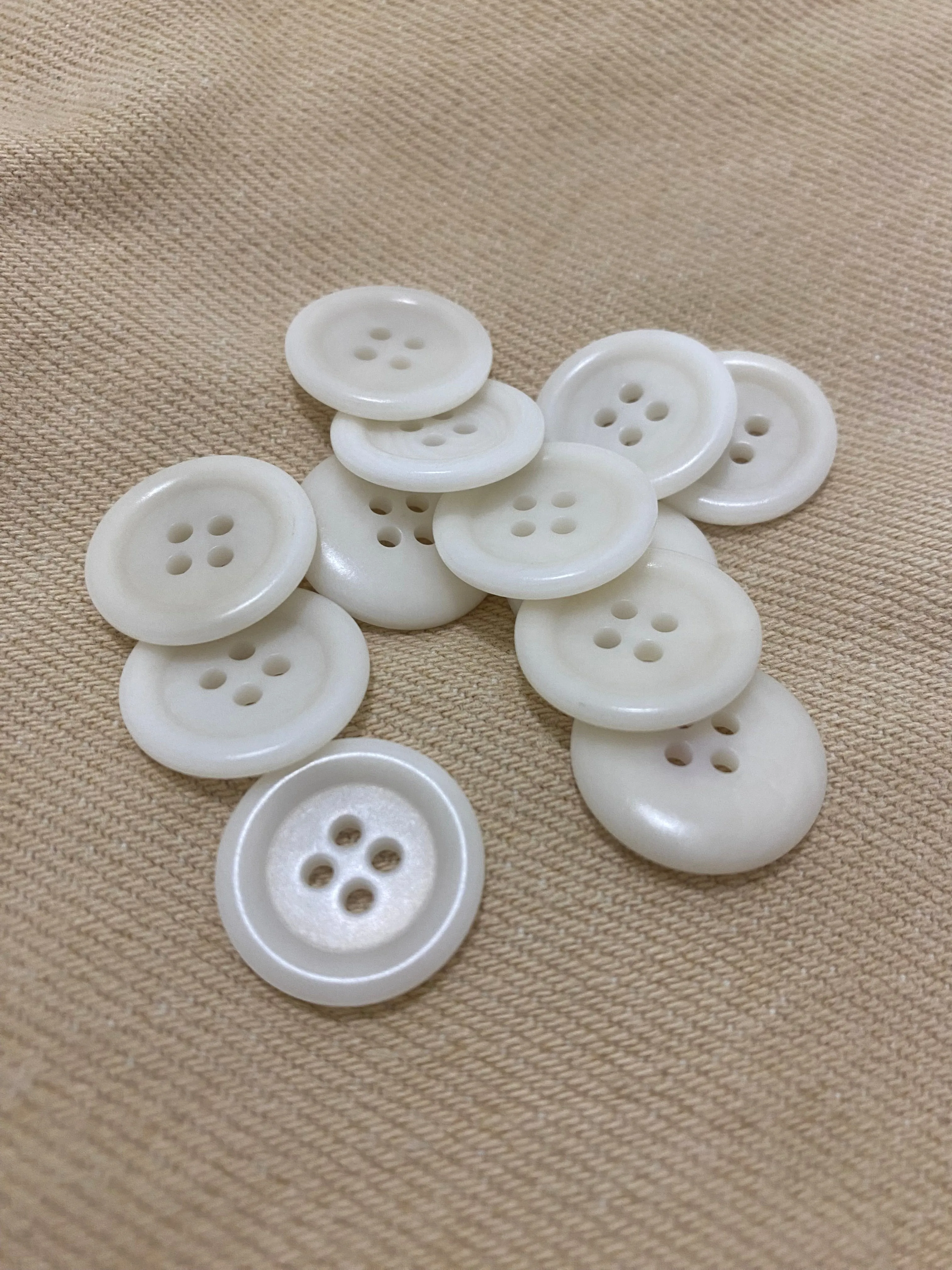 Natural Corozo Nut Buttons