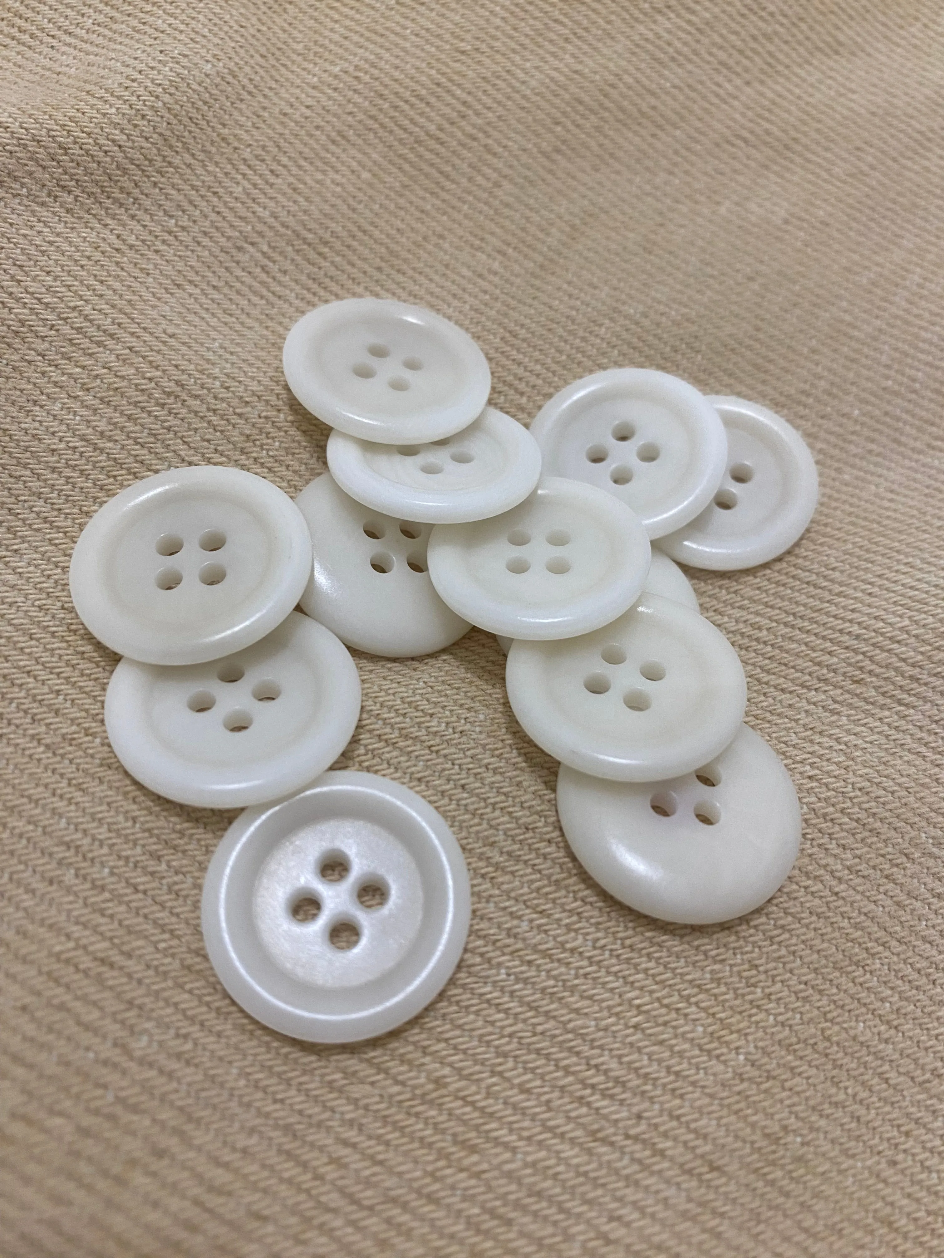 Natural Corozo Nut Buttons