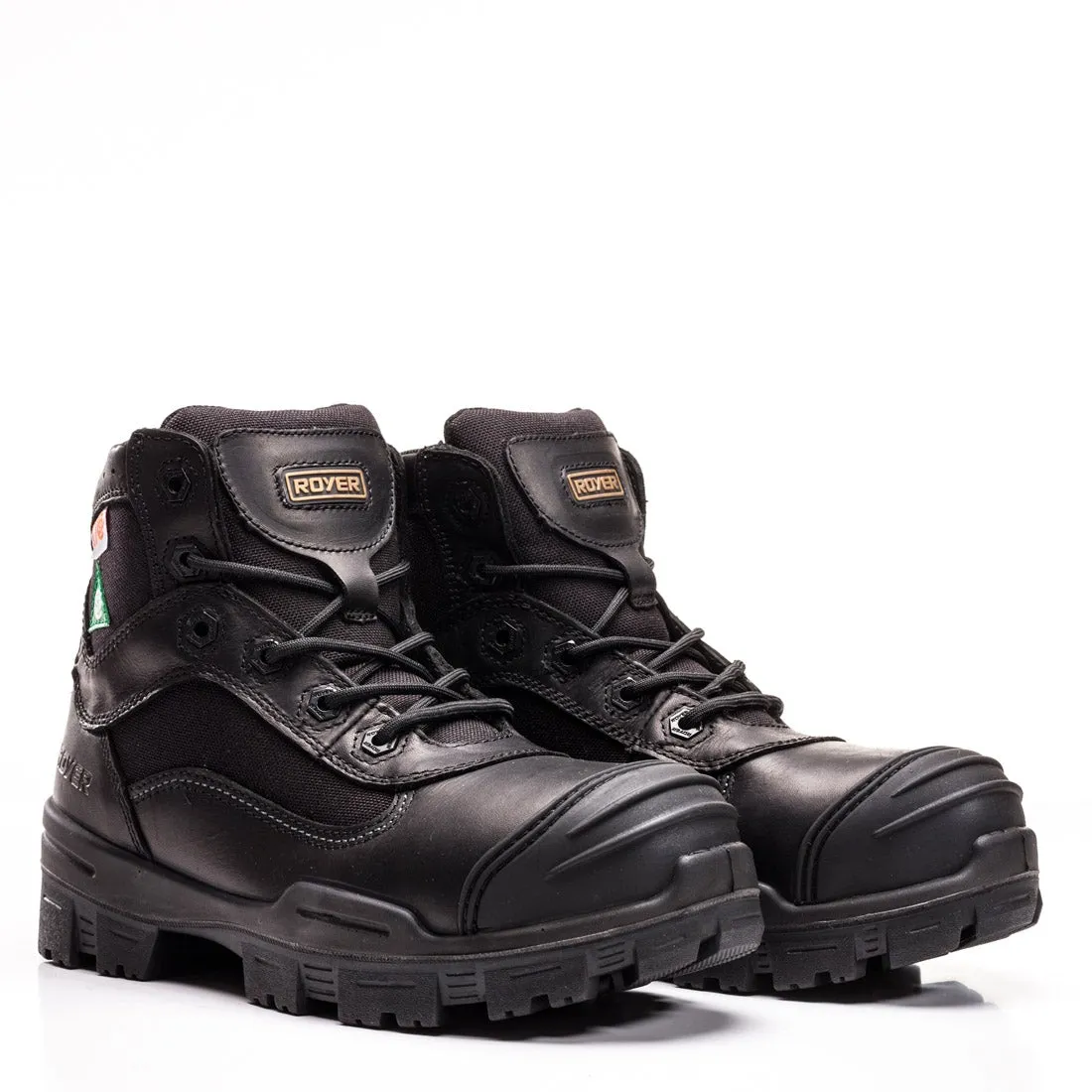 Royer Men's Ventura Cordura Black 8" Work Boot 6100VT