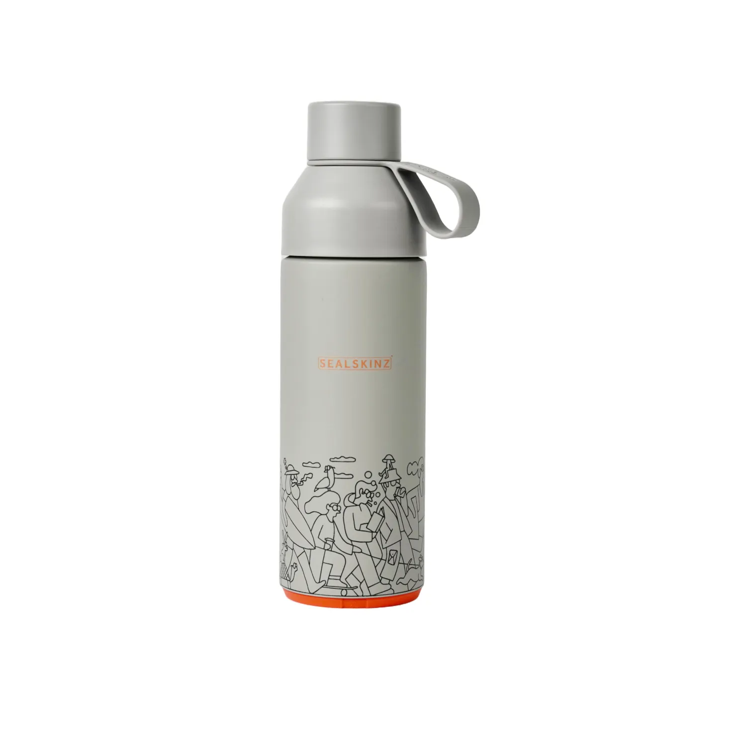 Sealskinz x Ocean Bottle - Rock Grey (500ml)