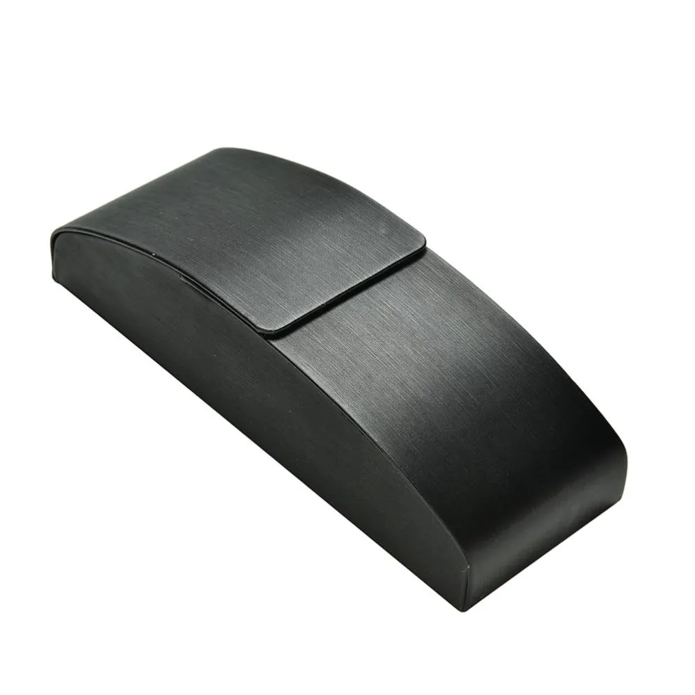 Solid Hard Shell Black Glasses Case