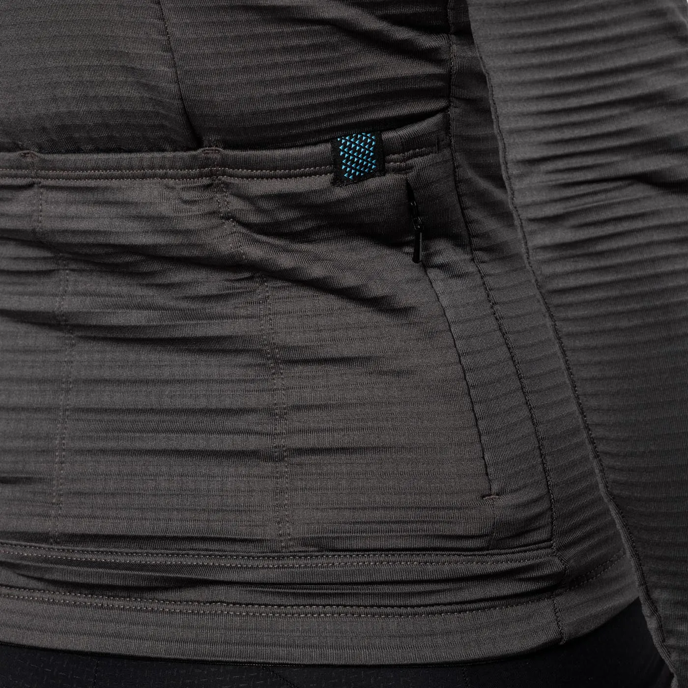 Women's Grid Thermal Jersey - Slate