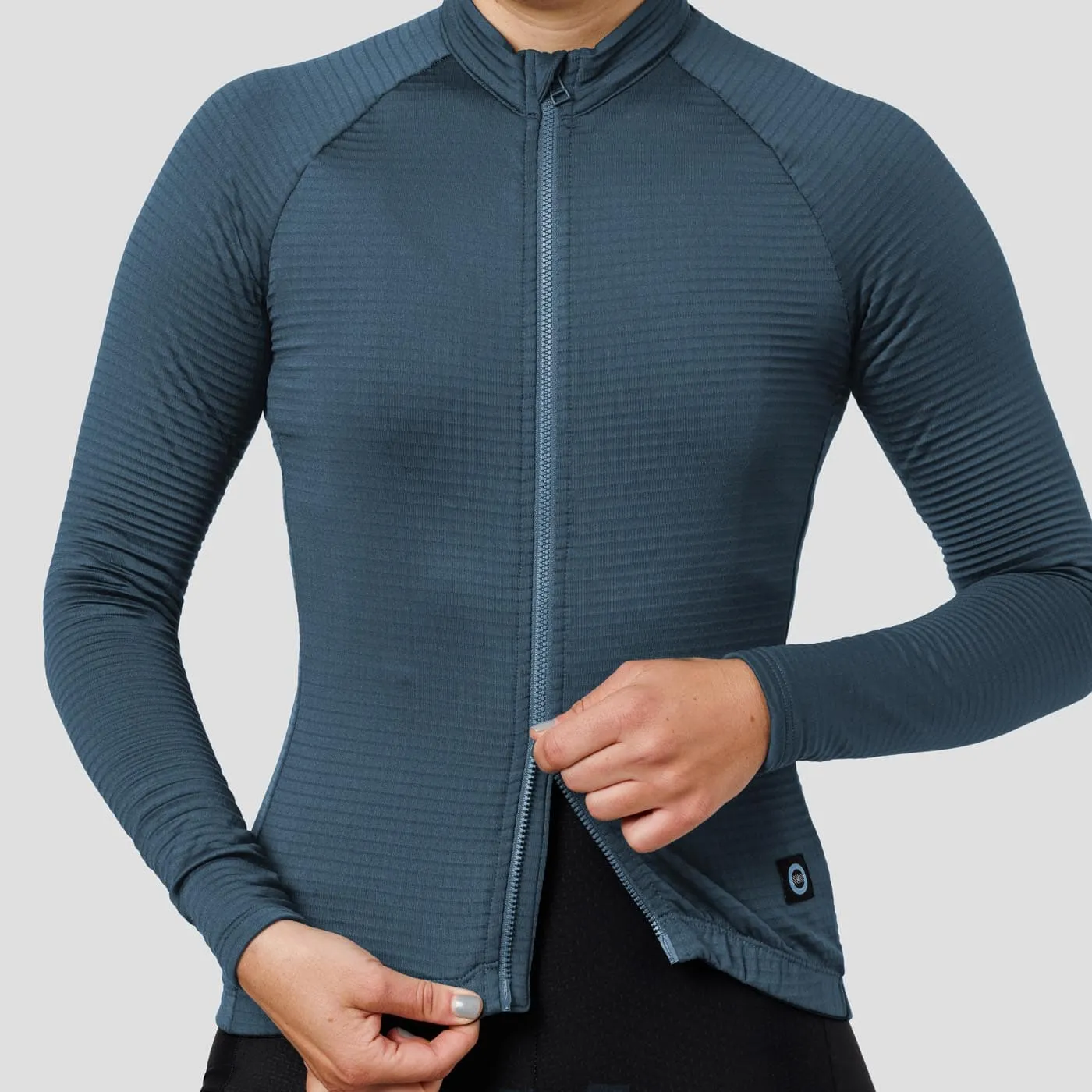 Women's Grid Thermal Jersey - Zephyr