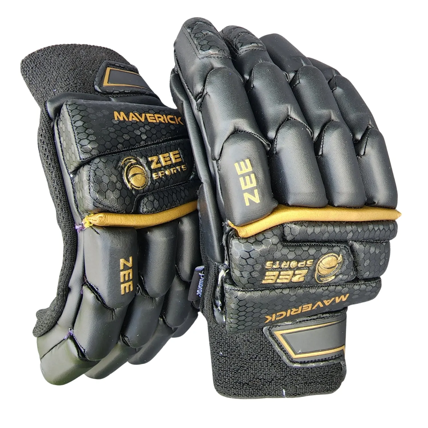 Zee Sports Batting Gloves Maverick Black